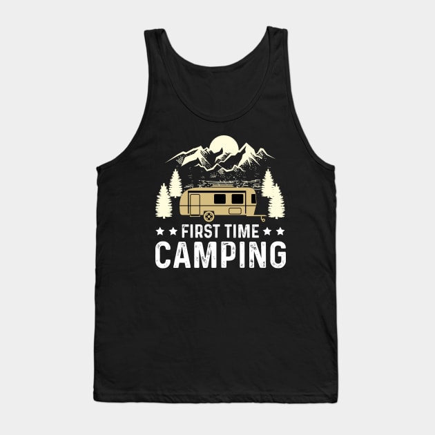 First time camping Tank Top by Real Gelatoist